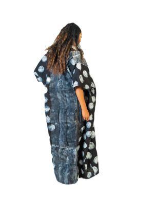 Taiama adire black maxi. By ro2k collection