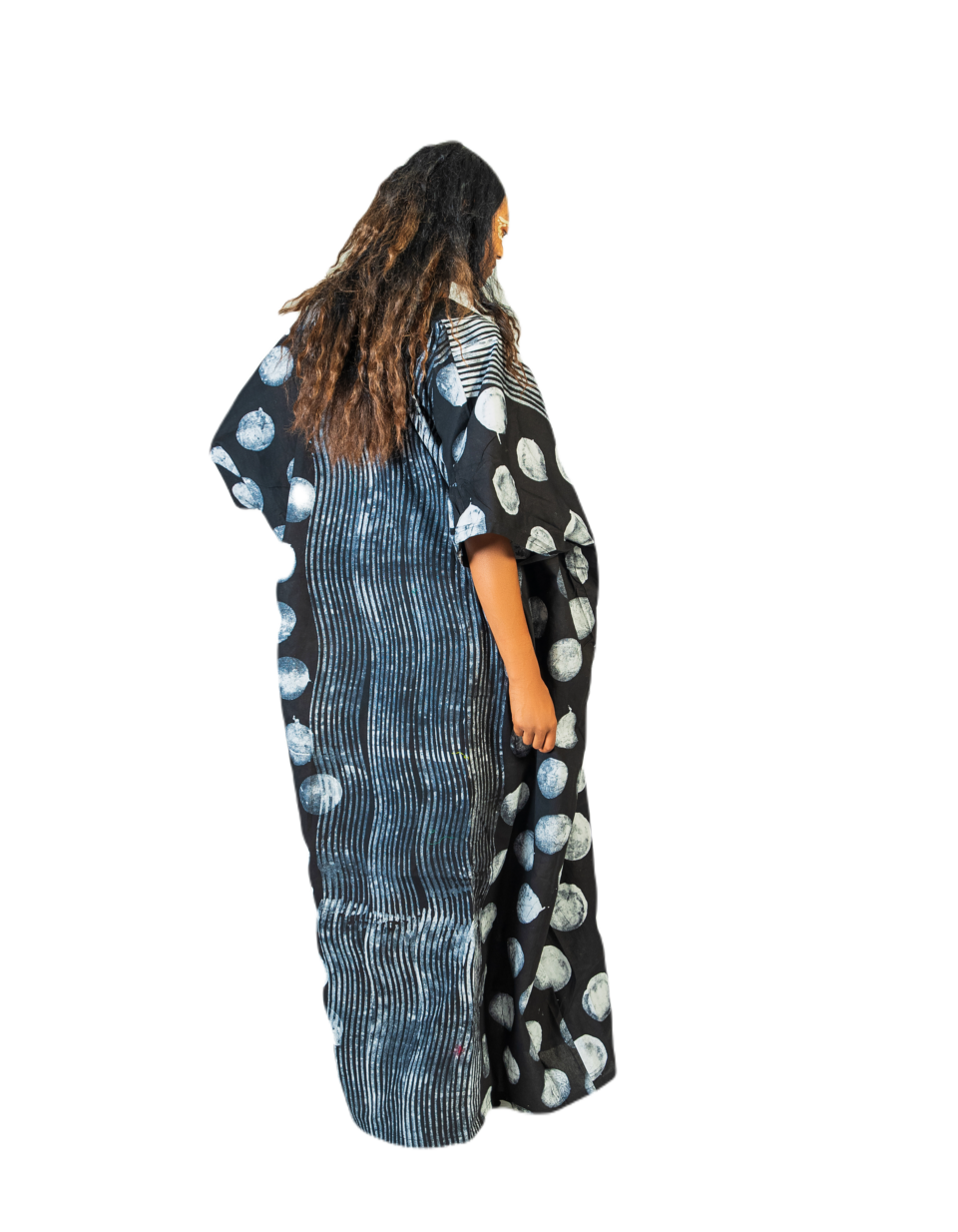 Taiama adire black maxi. By ro2k collection